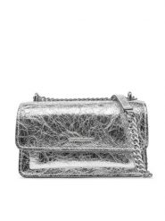 Michael Kors Torebka 30R5SC7L3M Srebrny. Szare kopertówki Michael Kors, bez wzorów, ze skóry, wizytowe, bez dodatków. Za 739.99 zł.