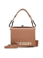 Steve Madden Torebka Bnoya-E SM13001639 Beżowy. Brązowe torebki klasyczne Steve Madden, bez wzorów, ze skóry, bez dodatków. Za 419.99 zł.