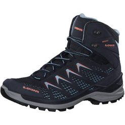 Damskie buty turystyczne Lowa. Niebieskie buty trekkingowe Lowa, na lato, z materiału, bez zapięcia. Za 1,101.99 zł.