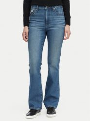 Calvin Klein Jeans Jeansy LV047F666G Granatowy Bootcut Fit. Niebieskie jeansy Calvin Klein Jeans, bez wzorów, z bawełny. Za 489.99 zł.
