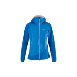 Kurtka softshell Alpinism Light damska. Niebieskie kurtki SIMOND, m, bez wzorów, z elastanu, bez kaptura, wspinaczkowe. Za 199.99 zł.