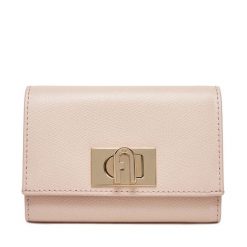Duży Portfel Damski Furla. Czerwone portfele Furla, bez wzorów. Za 629.99 zł.