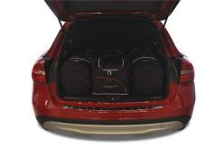 Torby Do Bagażnika Mercedes-Benz Gla 2013-2019 4Szt Kjust. Czarne torby podróżne KJUST, bez wzorów, z kauczuku. Za 1,196.00 zł.