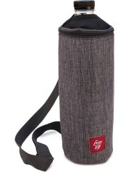 IRIS Torba termiczna w kolorze szarobrązowym na butelkę - wys. 28 cm rozmiar: onesize. Brązowe torby sportowe IRIS, bez wzorów, z materiału, przez ramię. Za 66.31 zł.