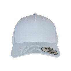 Czapka Flexfit YP Classics 5-Panel Premium. Niebieskie czapki z daszkiem FLEXFIT, bez wzorów. Za 132.00 zł.