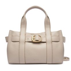 Torebka Calvin Klein. Brązowe torebki klasyczne Calvin Klein, bez wzorów, klasyczne, bez dodatków. Za 559.99 zł.