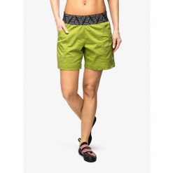 Spodenki wspinaczkowe damskie Ocun Pantera Organic Shorts. Zielone szorty Ocun, bez wzorów. Za 209.99 zł.