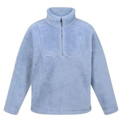 Bluza Typu Polar Damska Zeeke Puszysta. Niebieskie bluzy bez kaptura Regatta, xl, bez wzorów, z polaru, bez kaptura, trekkingowe. Za 81.99 zł.