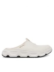 Salomon Klapki Reelax Slide 6.0 L47740900 Biały. Białe klapki Salomon, bez wzorów, z materiału, bez obcasa, bez zapięcia. Za 219.99 zł.