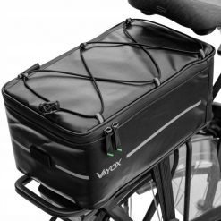 Torba rowerowa na bagażnik VAYOX VA0166 wodoodporna 8L. Czarne torebki klasyczne VAYOX, bez wzorów, sportowe, bez dodatków. Za 49.00 zł.