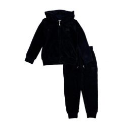 Bluza z kaptur na co dzień na siłownię. Czarne bluzy LEONE 1947 APPAREL, bez wzorów, z dresówki, bez kaptura, na fitness i siłownię. W wyprzedaży za 134.57 zł.