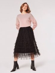 Apricot Sweter w kolorze jasnoróżowym rozmiar: L. Różowe swetry Apricot, l, bez wzorów, bez ramiączek. Za 123.25 zł.