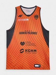 4F Tank top replika domowy z sezonu 2023/24 damski 4F x MKS Polkowice - multikolor XL. Topy 4f, xl, bez wzorów, z dzianiny, bez kołnierzyka, bez ramiączek. W wyprzedaży za 79.99 zł.