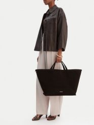 GINO ROSSI Torebka EO-LA224-19153A Brązowy. Brązowe shopper bag Gino Rossi, bez wzorów, ze skóry, bez dodatków. Za 659.99 zł.