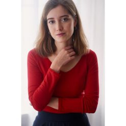 Bluzka Inzolia Rubea XXS czerwony. Bluzki marki Marie Zélie. W wyprzedaży za 101.60 zł.