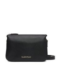 Valentino Torebka Zero Re VBS7B308 Czarny. Czarne listonoszki Valentino, bez wzorów, ze skóry, bez dodatków. Za 399.99 zł.