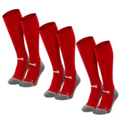 Skarpety Piłkarskie Pro Długie - 6 par - Czerwony. Czerwone skarpetki XTREME SOCKSWEAR, bez wzorów, z materiału. Za 264.70 zł.