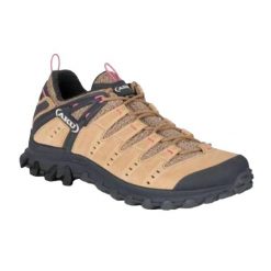 Damskie Buty Turystyczne Alterra Lite GTX Suede. Brązowe buty trekkingowe Aku, bez wzorów, bez zapięcia, trekkingowe. Za 520.99 zł.