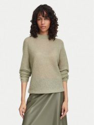 BOSS Sweter Fewena 50564438 Zielony jasny Relaxed Fit. Zielone swetry Boss, s, bez wzorów, z wełny, bez ramiączek. Za 899.99 zł.