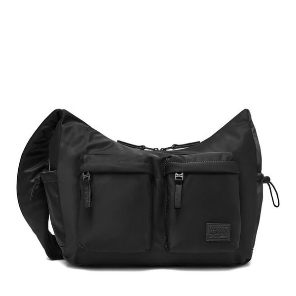 Torebka G-Star Raw. Czarne listonoszki G-Star Raw, bez wzorów, retro, bez dodatków. Za 179.99 zł.