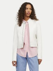 JJXX Kurtka z imitacji skóry Ava 12258376 Biały Slim Fit. Białe kurtki JJXX, xs, bez wzorów, ze skóry, bez kaptura. Za 249.99 zł.