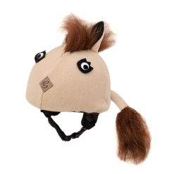 Czapka / nakładka na kask narciarski KOŃ. Czapki zimowe CASCO, bez wzorów, sportowe. Za 25.00 zł.