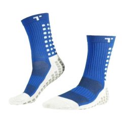 Skarpety Piłkarskie Unisex Adult 3.0 Mid Calf Cushioned. Niebieskie skarpetki TRUSOX, bez wzorów. Za 257.99 zł.