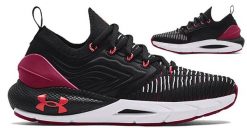 Buty do biegania damskie Under Armour Hovr Phantom 2 INKNT. Czarne buty do biegania Under Armour, bez wzorów, z dzianiny, bez zapięcia, do biegania. Za 524.99 zł.