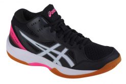 Buty do siatkówki damskie, ASICS Gel-Task MT 3. Czarne buty treningowe ASICS, bez wzorów, z materiału, bez zapięcia, do siatkówki. Za 623.30 zł.