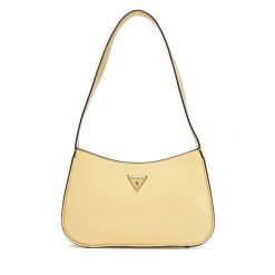 Torebka Guess. Żółte torebki klasyczne Guess, z aplikacjami, klasyczne, bez dodatków. Za 379.99 zł.