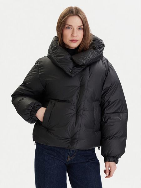 Marc O'Polo Denim Kurtka puchowa 500 0006 533 Czarny Regular Fit. Czarne kurtki Marc O'Polo DENIM, s, bez wzorów, z denimu, bez kaptura. Za 1,079.00 zł.