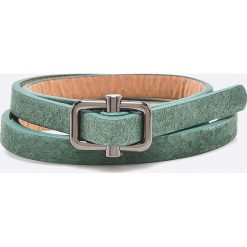 Answear - Pasek. Szare paski ANSWEAR, w paski, z materiału. W wyprzedaży za 29.90 zł.
