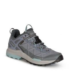 Buty sportowe trekkingowe damskie Aku Rocket Gore-tex wygodne lekkie. Fioletowe buty trekkingowe Aku, z gore-texu, bez zapięcia. Za 399.00 zł.