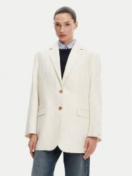 Tommy Hilfiger Marynarka WW0WW46167 Beżowy Relaxed Fit. Brązowe marynarki i żakiety Tommy Hilfiger, bez wzorów, z wiskozy, bez ramiączek. Za 949.99 zł.