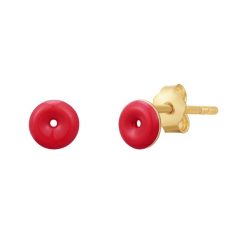 Glanzstücke München Kolczyki Donut Srebro wysokiej próby Żółte złoto 1 ct Damski. Żółte kolczyki Glanzstücke München, pozłacane. Za 239.99 zł.
