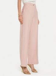 ViCOLO Spodnie materiałowe TB0049 Różowy Regular Fit. Czerwone spodnie materiałowe ViCOLO, bez wzorów, z materiału. Za 189.99 zł.