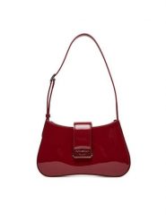 Emporio Armani Torebka EW001778 AF17287 U5068 Bordowy. Czerwone torebki klasyczne Emporio Armani, bez wzorów, ze skóry, bez dodatków. Za 1,009.00 zł.