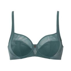 Triumph Biustonosz z fiszbinami True Shape Sensation ciemnozielony female zielony 75B. Zielone biustonosze sportowe Triumph, bez wzorów. Za 199.00 zł.