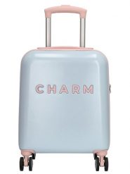 Charm Walizka "Capetown" w kolorze błękitnym - 34 x 45 x 20 cm rozmiar: onesize. Niebieskie walizki Charm. Za 195.99 zł.