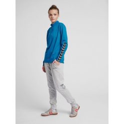 Bluza do piłki nożnej damska Hummel demi-zip hml AUTHENTIC. Niebieskie bluzy Hummel, xl, bez wzorów, sportowe, bez ramiączek, bez kaptura. Za 204.20 zł.