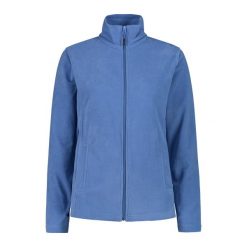 Damski polar CMP. Niebieskie bluzy z polaru CMP, bez wzorów, z polaru, trekkingowe. Za 222.85 zł.