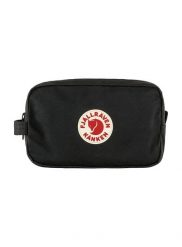 Saszetka Fjallraven Kanken Gear Bag - black. Czarne nerki i saszetki Fjällräven, bez wzorów, z tkaniny, bez dodatków. Za 169.99 zł.