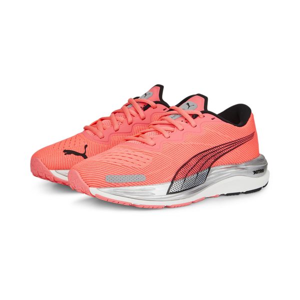 PUMA Velocity Nitro damskie buty treningowe. Brązowe buty do biegania Puma, bez wzorów, z gumy, bez zapięcia, do biegania. Za 420.38 zł.