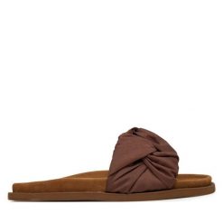 Klapki Inuikii. Brązowe klapki Inuikii, bez wzorów, bez obcasa, bez zapięcia. Za 979.99 zł.