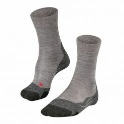 Skarpetki damskie Falke TK2 Melange. Szare skarpetki Falke, bez wzorów. Za 118.50 zł.