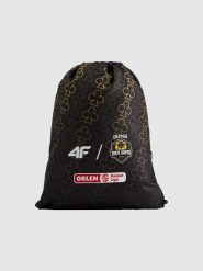 4F Plecak-worek 4F x Trefl Sopot 2025/26 - czarny Uniwersalny. Czarne plecaki 4f, bez wzorów, z nadrukiem, bez dodatków. Za 99.99 zł.