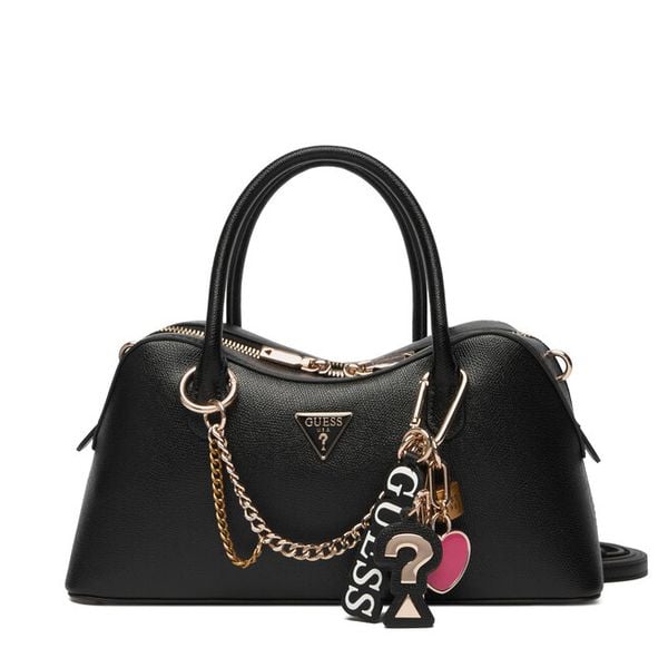 Torebka Guess. Czarne torebki klasyczne Guess, z aplikacjami, klasyczne, bez dodatków. Za 639.99 zł.