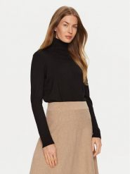 Weekend Max Mara Golf Kiku 2425366022 Czarny Regular Fit. Czarne swetry Weekend Max Mara, xs, bez wzorów, z jedwabiu, bez ramiączek. Za 499.99 zł.