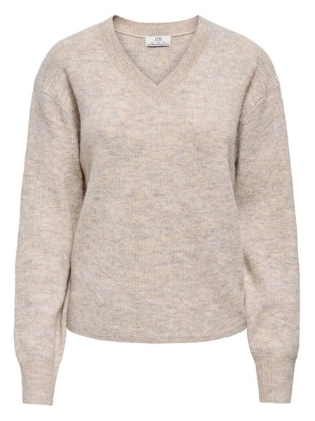 JDY Sweter w kolorze szarobrązowym rozmiar: M. Brązowe swetry JDY, m, bez wzorów, bez ramiączek. Za 129.95 zł.