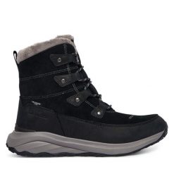 Śniegowce Jack Wolfskin. Czarne śniegowce Jack Wolfskin, bez wzorów, bez zapięcia. Za 739.99 zł.